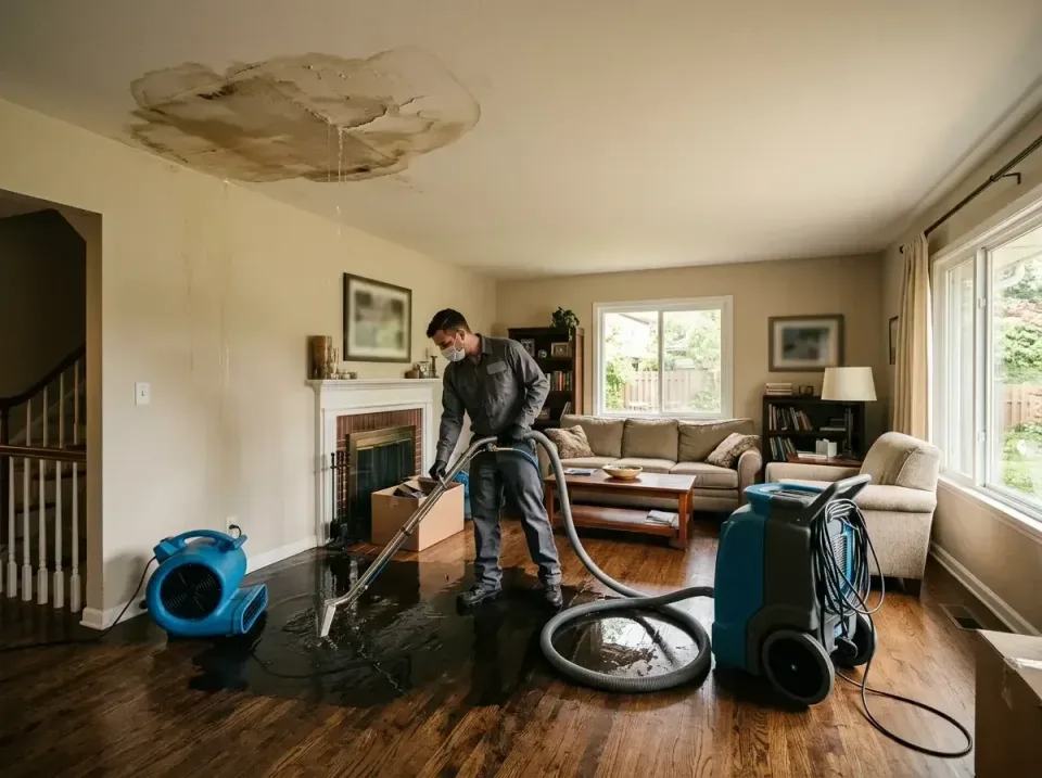 attic-pipe-burst-ceiling-drip-008 — frequently asked questions, Water Damage Restoration & Carpet Care in Sutter, CA